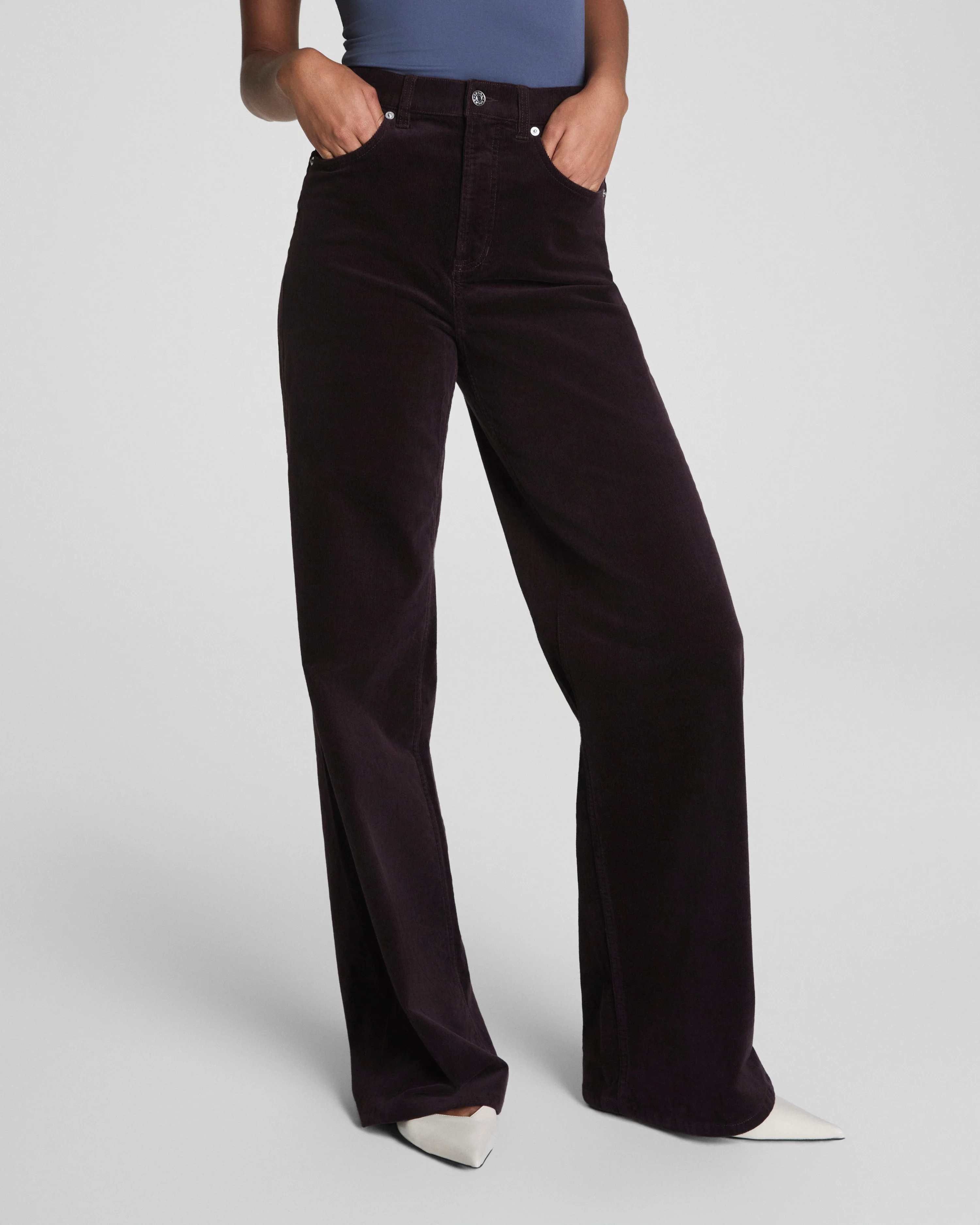 Corduroy Wide Leg Pants – SPANXshape™ 360 | SPANX | Spanx Canada