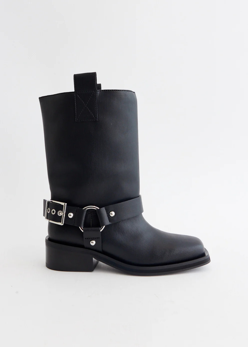 Biker Tubular Mid Shaft Boots | Incu