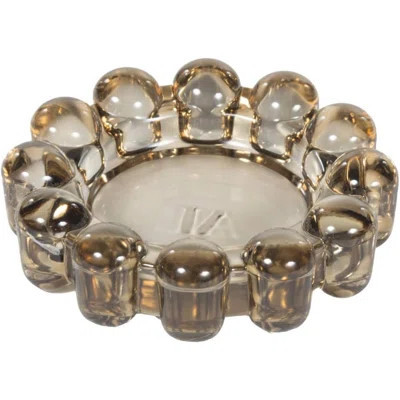 Glass Bubble Candle Dish – Decorative Tray for Votives, Tea Lights, Diffusers & Jewelry, Modern Table Accent for Home Decor | Wayfair North America