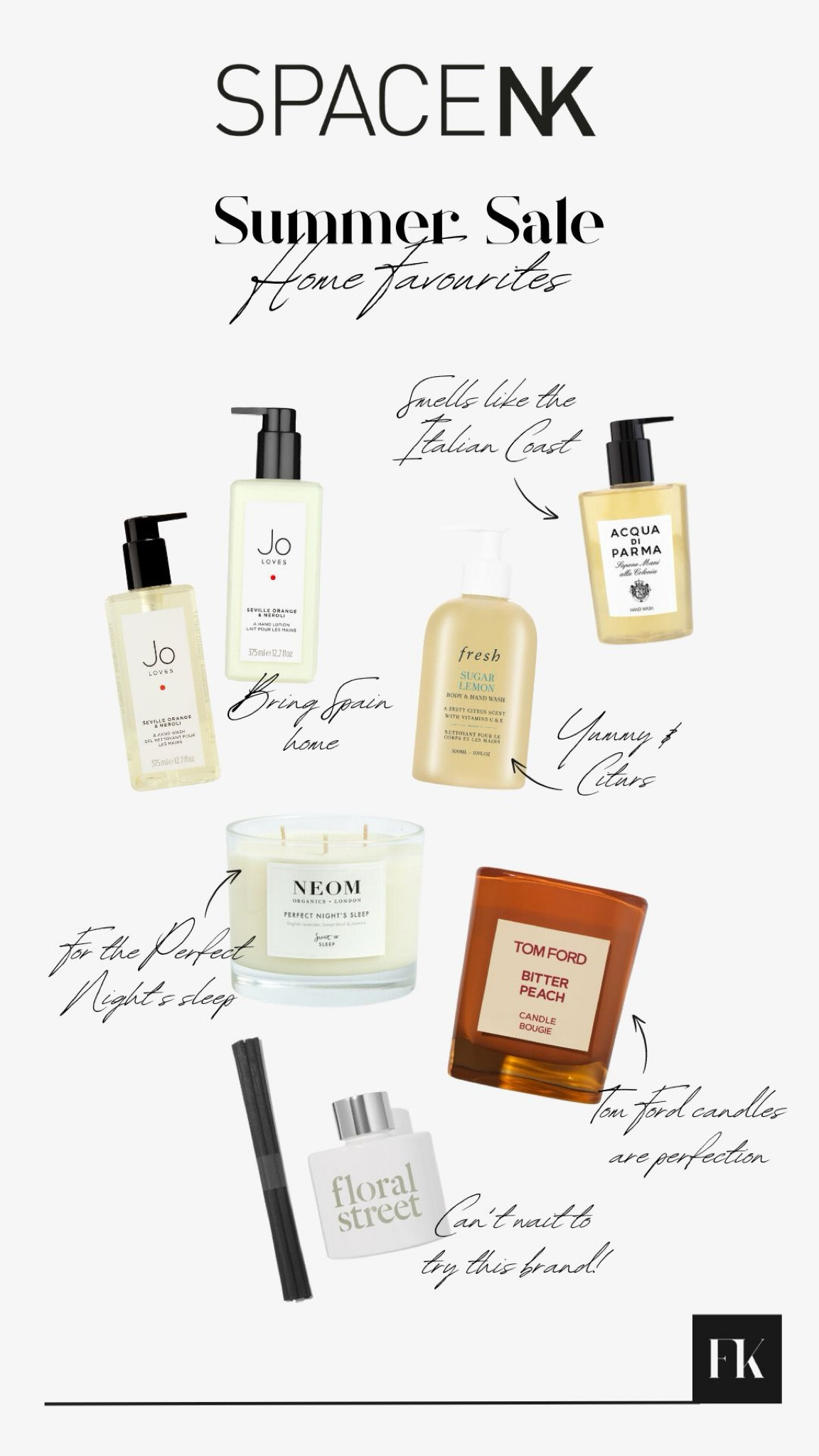 Summer fragrances for the home from the SpaceNK Summer Sale 🤍

#LTKSummerSale #LTKsummer #LTKhome