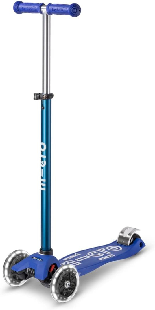 Micro Kickboard - Maxi Deluxe LED - Three Wheeled, Lean-to-Steer Swiss-Designed Micro Scooter for... | Amazon (US)