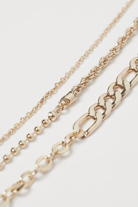 3-pack Necklaces | H&M (US + CA)