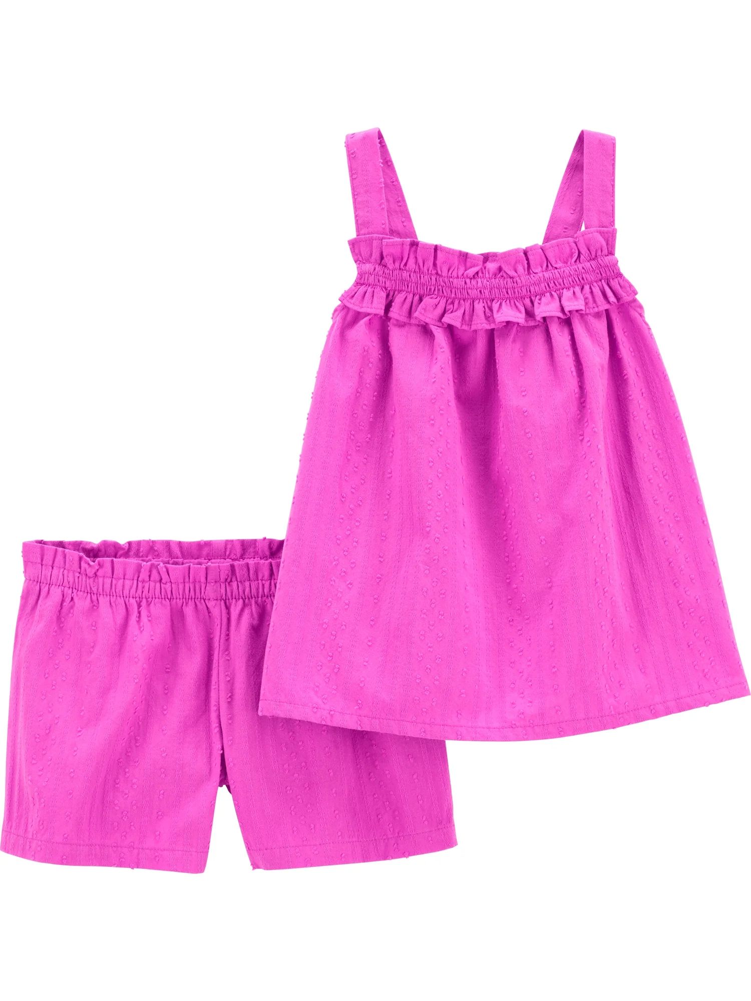 Carter's Child of Mine Toddler Girl Shorts Outfit Set, 2-Piece, Sizes 12M-5T | Walmart (US)