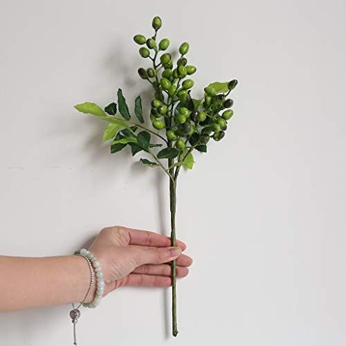 Fine Fake Berry Branches Green Artificial Berries Stems for Crafts Decoration Flowers Arrangement... | Amazon (US)