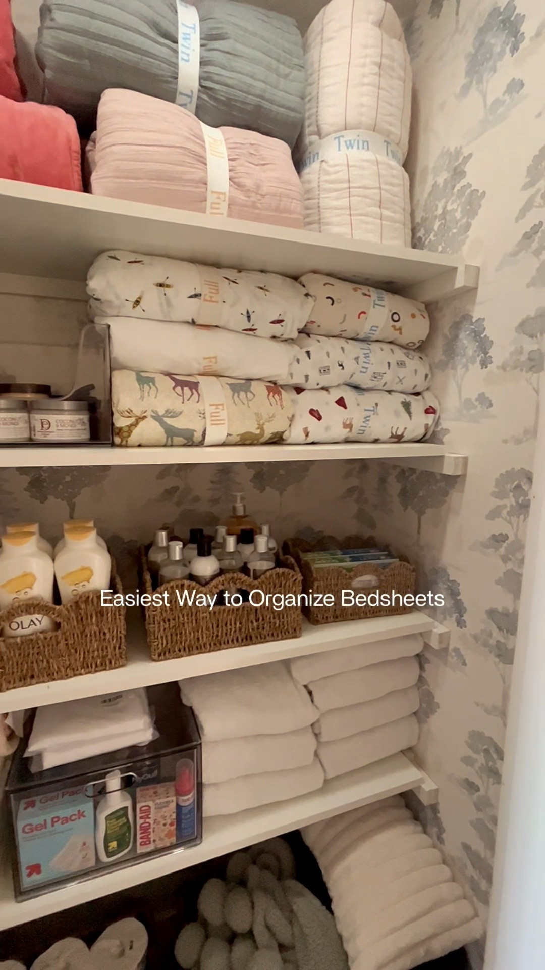 These simple labels made organizing our linen closet so much easier. Now every bedding set has its own spot and it’s so much easier to find what we need.

#LTKmomlife #LTKHome