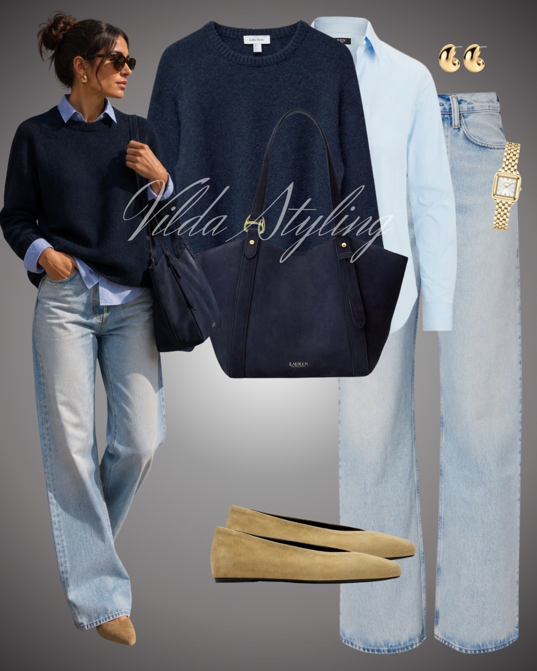 Effortless layers for the season 🤍 Navy knit, crisp blue shirt and light-wash denim — a timeless combo I’ll be wearing on repeat. ✨


fall outfit, autumn style, navy sweater, layered outfit, blue shirt outfit, light wash jeans, casual chic, everyday style, neutral outfit, classic style, effortless style, transitional outfit, fall fashion, women’s outfit inspiration

#LTKautumn #LTKjeans #LTKbag
