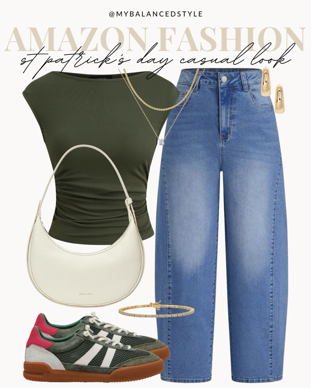 Amazon st Patrick’s day casual outfit idea

green graphic tee outfit
casual shamrock sweatshirt look
white sneakers + denim shorts outfit
green striped sweater casual fit
neutral jeans + festive top combo
oversized button down + biker shorts
lucky charm tee + distressed denim
athleisure green monochrome outfit
platform sneakers casual holiday look
baseball cap + crewneck laid-back outfit

#LTKSeasonal #LTKSaleAlert #LTKootd