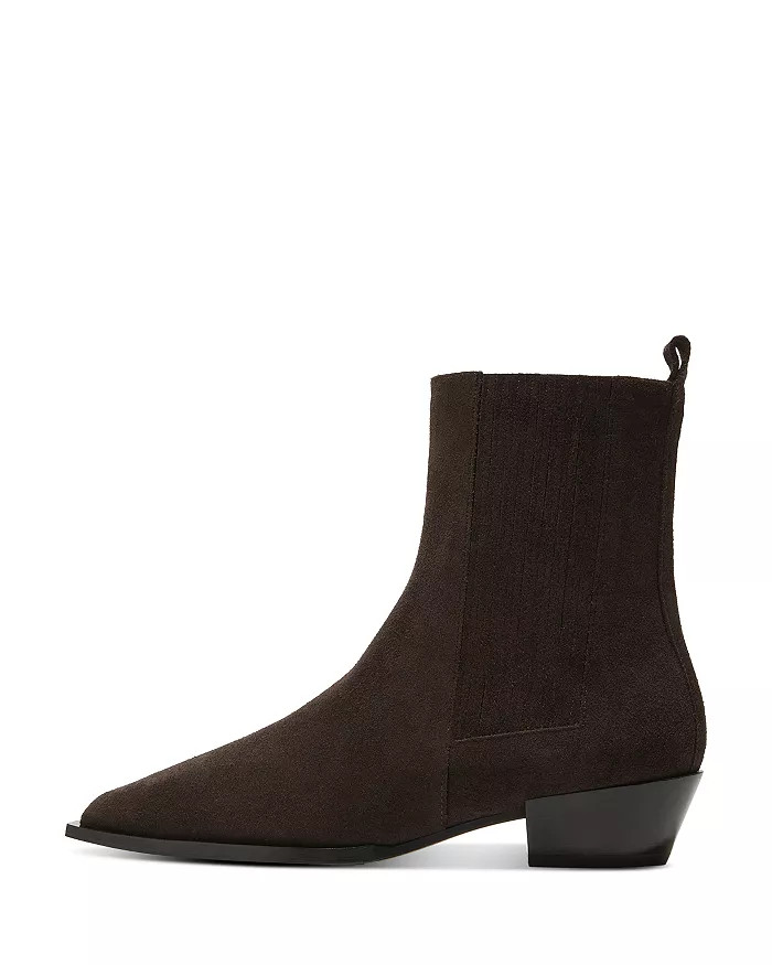 Aeyde Women's Belinda Pointed Toe Stretch Block Heel Ankle Boots   Shoes - Bloomingdale's | Bloomingdale's (US)