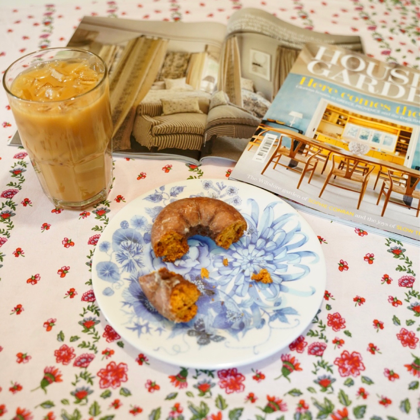 Afternoon pick me up in the Walmart glass that y’all have flying off the shelf since I first shared! 

#LTKunder50 #LTKhome #LTKFind