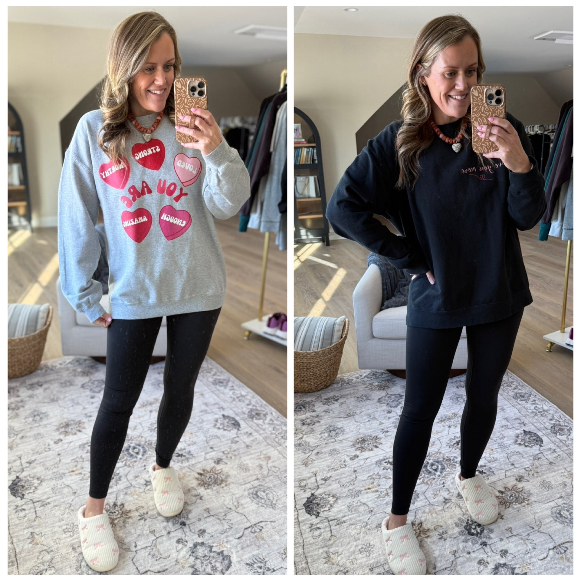 Every year we design merch for the holidays, these are top seller year after year and perfect for Valentine’s Day! I sized up to a large. 

#LTKmomlife #LTKootd #LTKgrwm