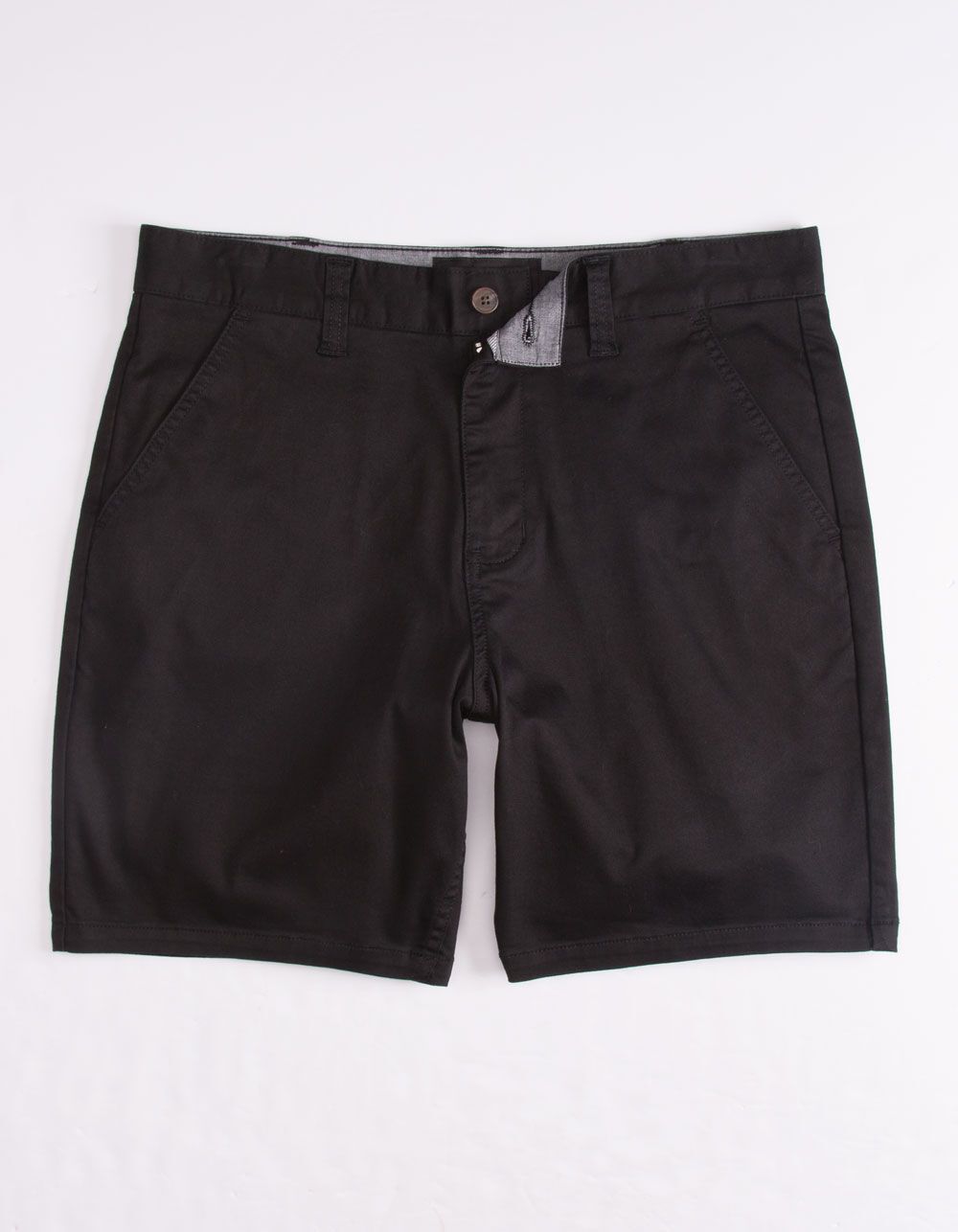 RSQ Twill Black Chino Shorts | Tillys