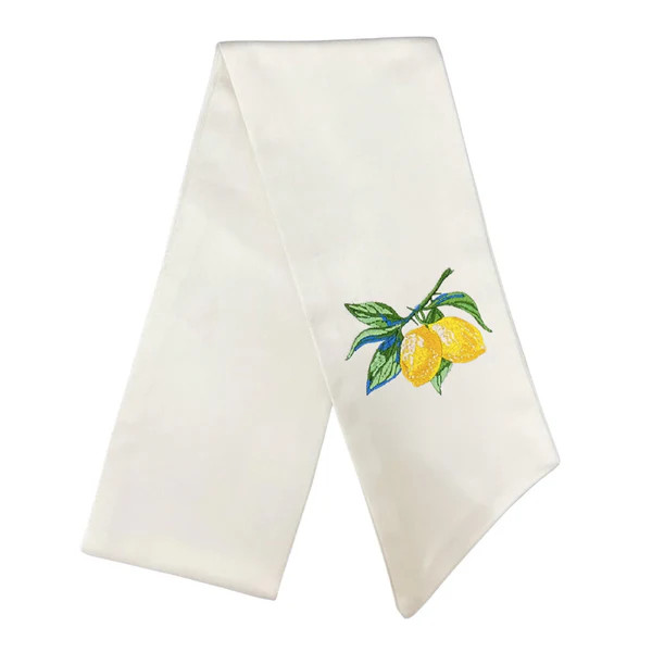 Lemon Wreath Sash | Fig and Dove