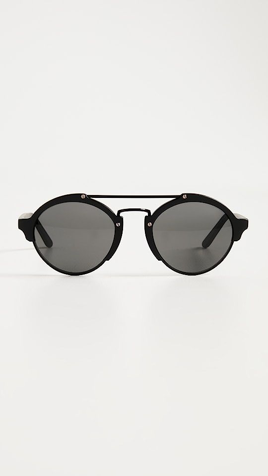Illesteva Milan II Matte Black Sunglasses | SHOPBOP | Shopbop