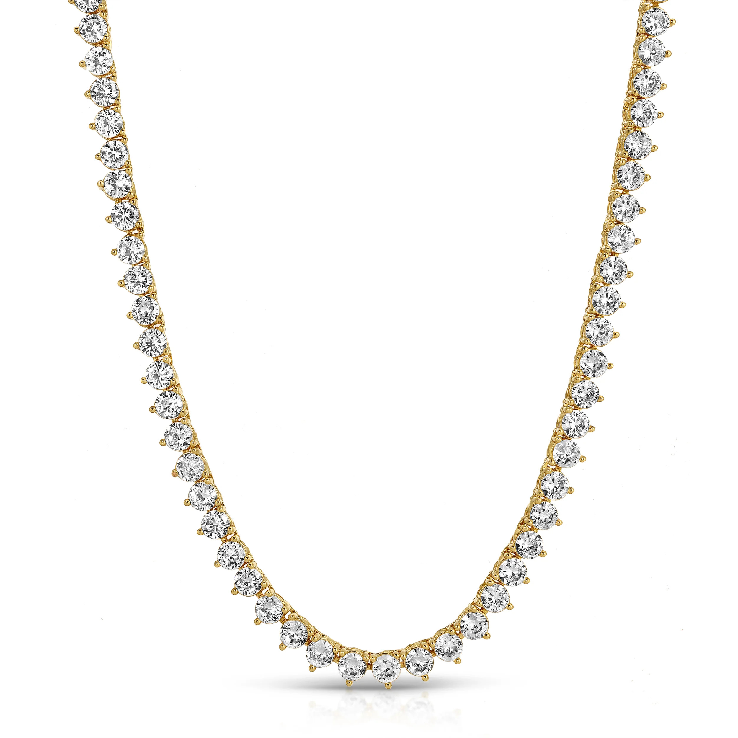 Naples 3 Prong Tennis Necklace | Joy Dravecky
