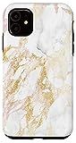iPhone 11 Rose-Gold & Golden Marble-Like Case | Amazon (US)