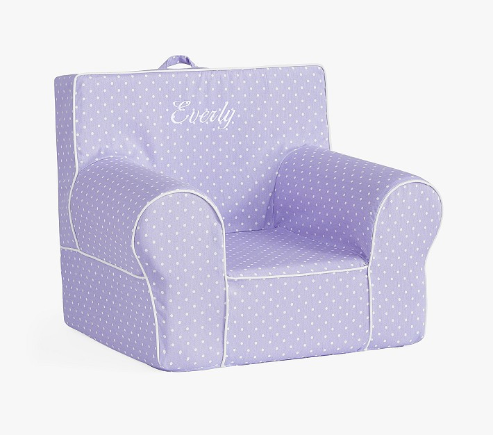 Anywhere Chair®, Twill with White Piping | Pottery Barn Kids