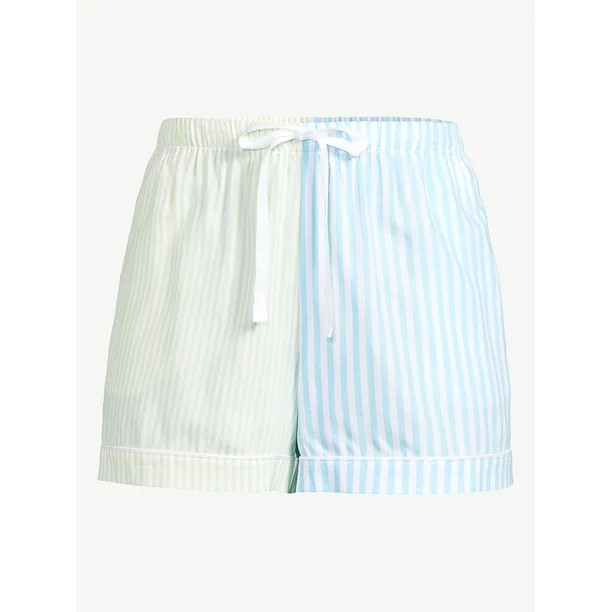 Joyspun Women's Twill Sleep Shorts, Sizes S to 3X | Walmart (US)