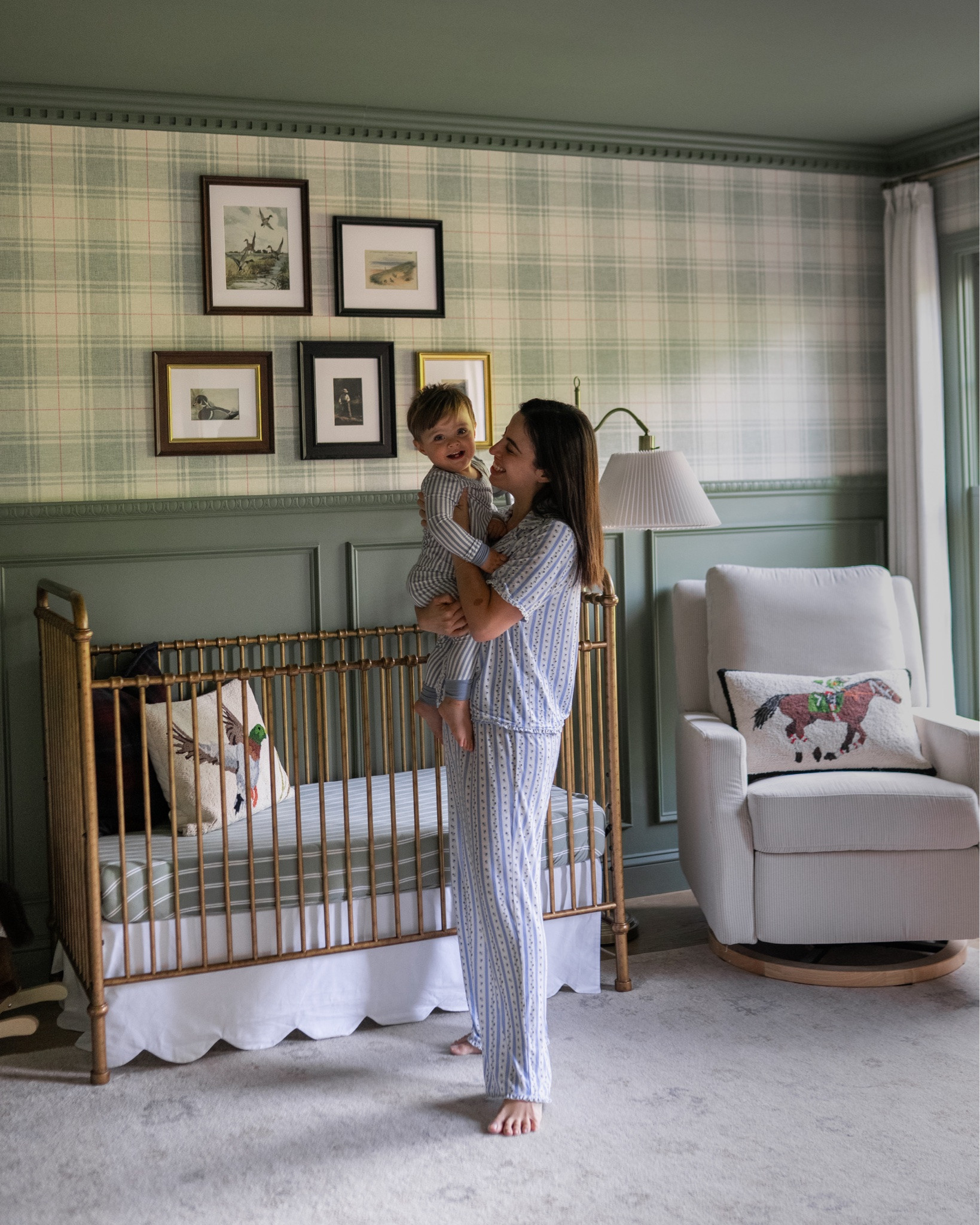 Our boy’s Ralph Lauren inspired nursery!!