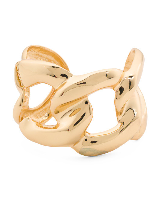 Chain Link Cuff Bracelet | TJ Maxx