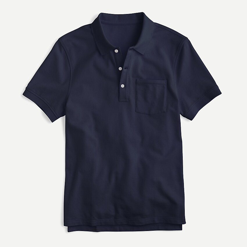 Tall stretch piqué polo shirt | J. Crew US