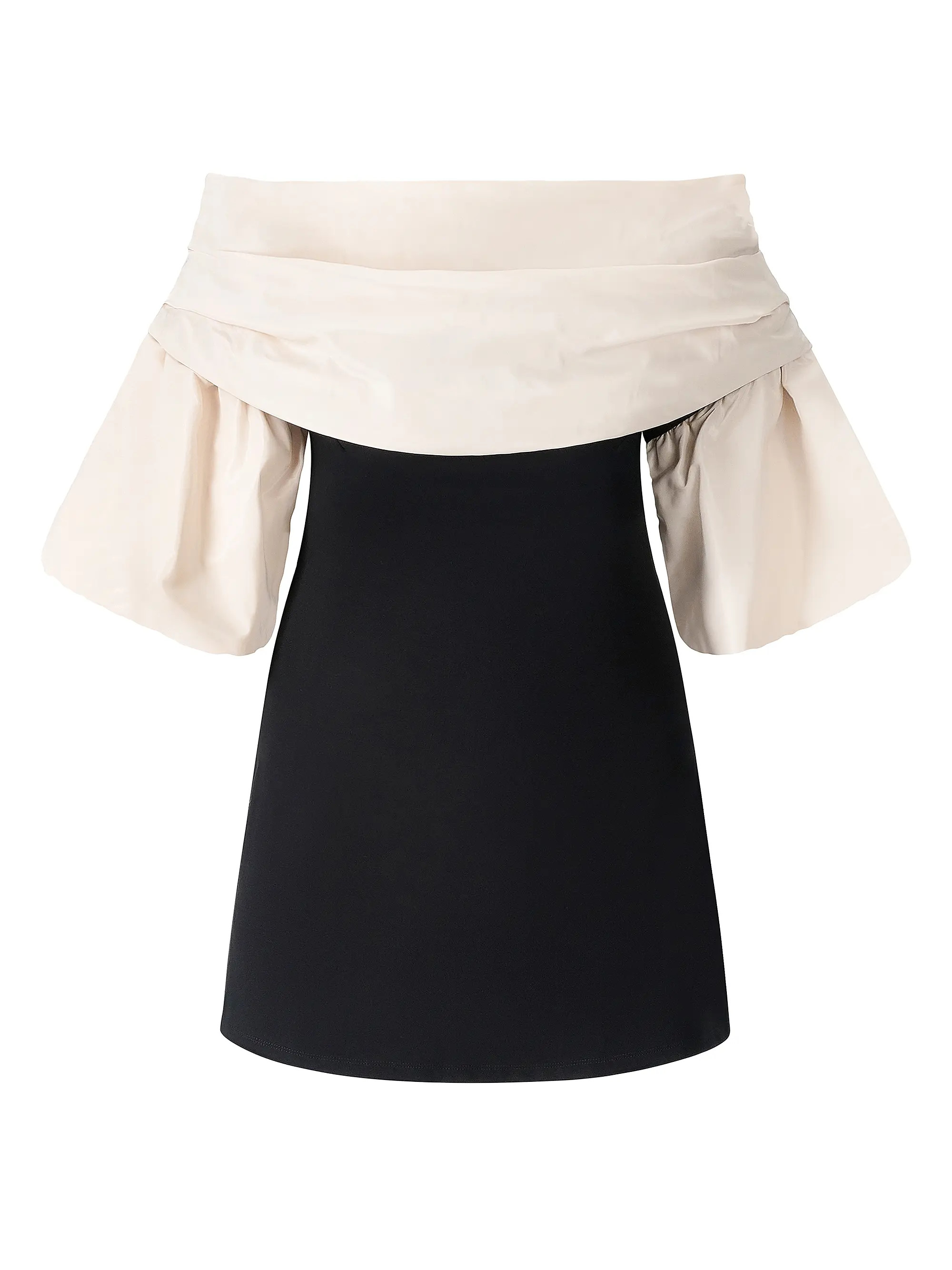 Staud Harper Off-the-Shoulder Minidress | Saks Fifth Avenue | Saks Fifth Avenue