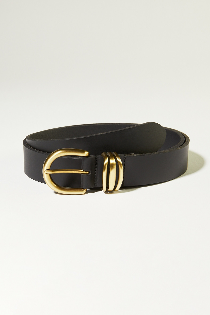 BASIC GOLD BUCKLE BELT | Lucky Brand