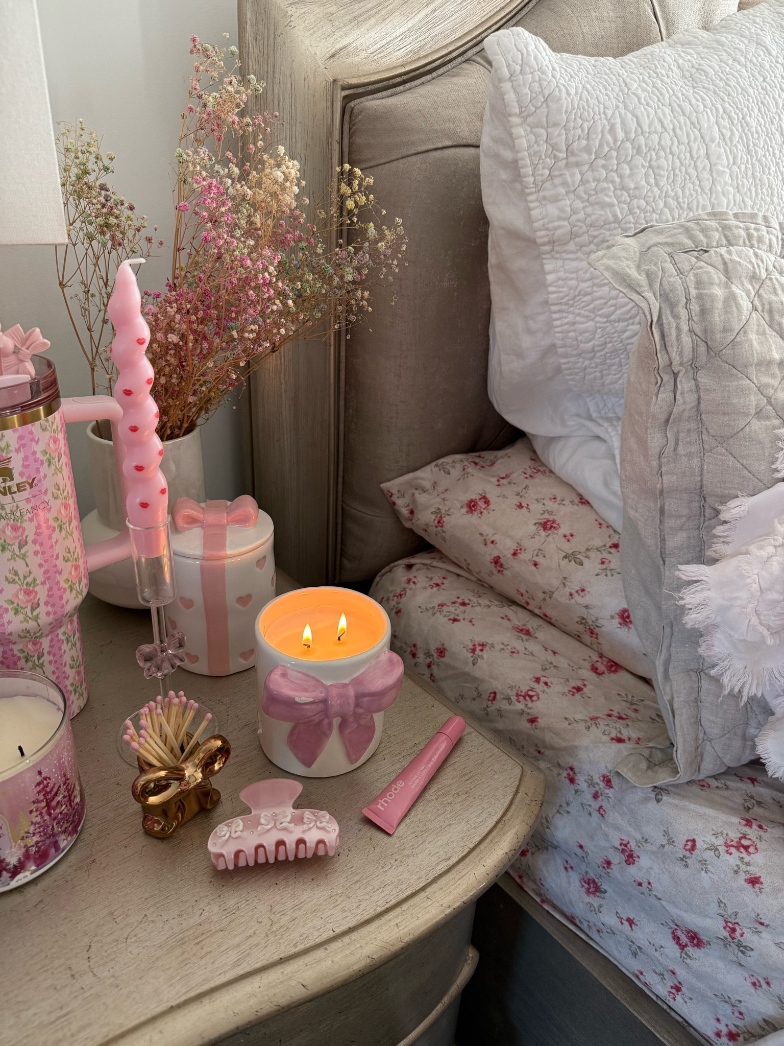 nightstand essentials 🎀 

#LTKHome #LTKFindsUnder50 #LTKGiftGuide