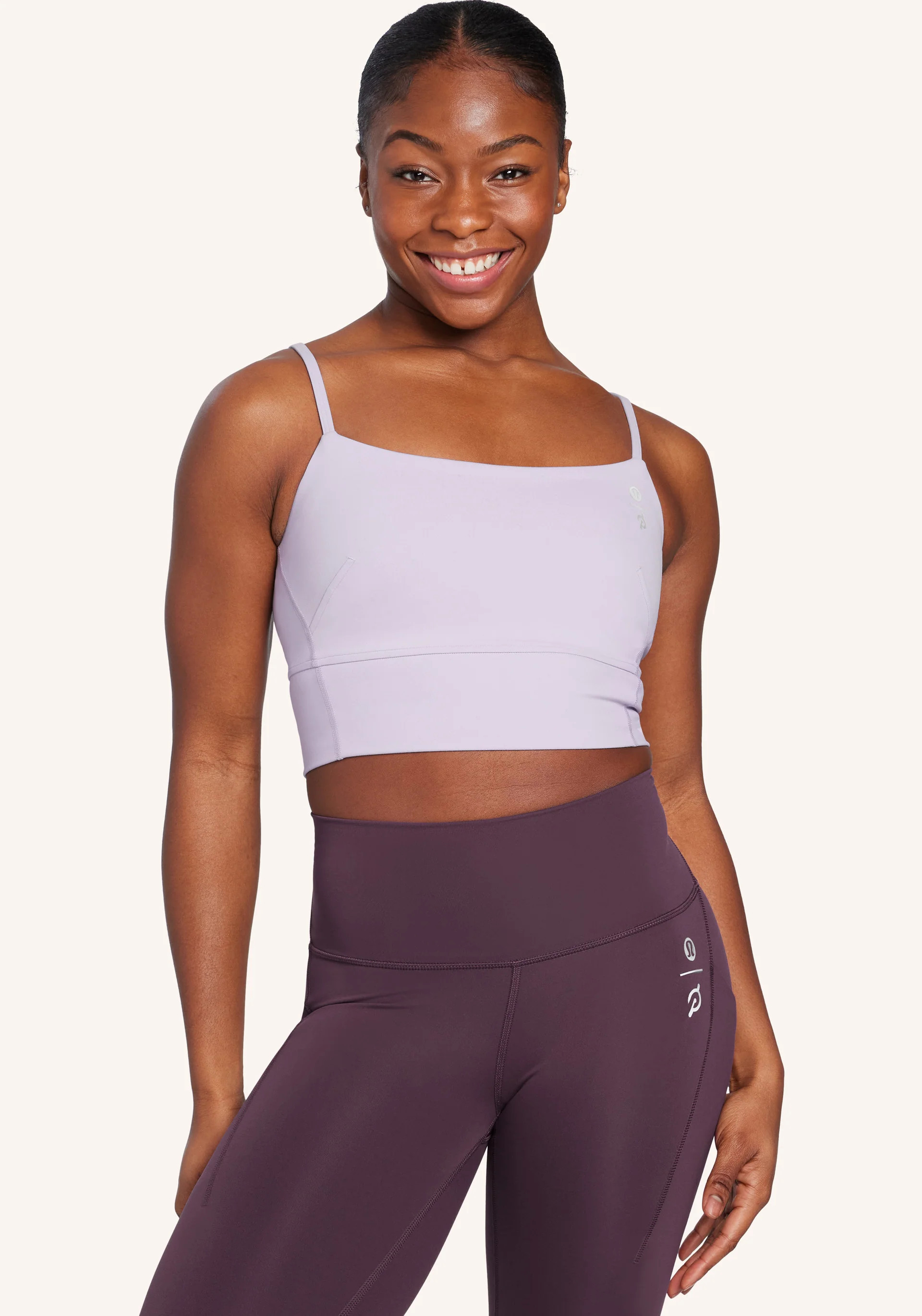 Peloton X Lululemon Women's Wunder Train Strappy Tank Top in Multi - Cycling Performance Apparel | Peloton Apparel