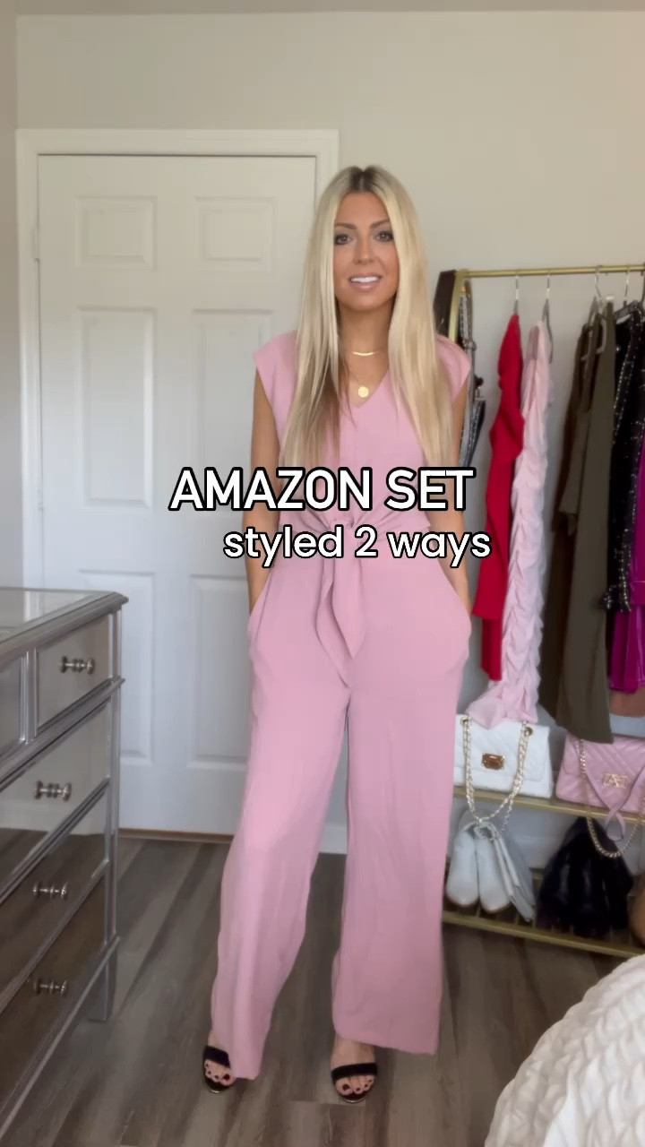Prettiest pink 2 piece set for Spring! I styled it for Valentine’s Day and how I’d wear it for Spring break. Would be so cute as resort wear. It comes in 6 colors and its under $40 on Amazon Prime!

#springfashion #femininestyle #2pieceset #vacationset #valentinesday #amazonfashion #pink #bohochic #resortstyle #springbreak #resortwear #vacationoutfit #bohostyle #springoutfit #pinkoutfit #affordable #valentinesoutfit #womenfashion #datenight #fashionreels #ootdfashion #fashioninspo #styleinspo #amazonfashionfind #ootdfashion #affordablefashion #discoverunder1k #instafashion #amazonfashion #valentinesdayoutfit 

#LTKfindsunder50 #LTKtravel #LTKstyletip
