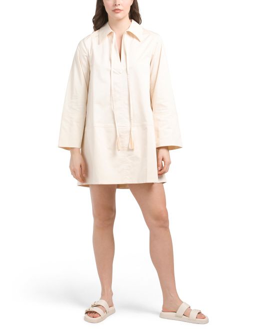 Heavy Cotton Shirt Mini Dress | TJ Maxx