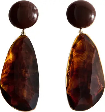 MANGO Resin Pendant Drop Earrings | Nordstrom | Nordstrom