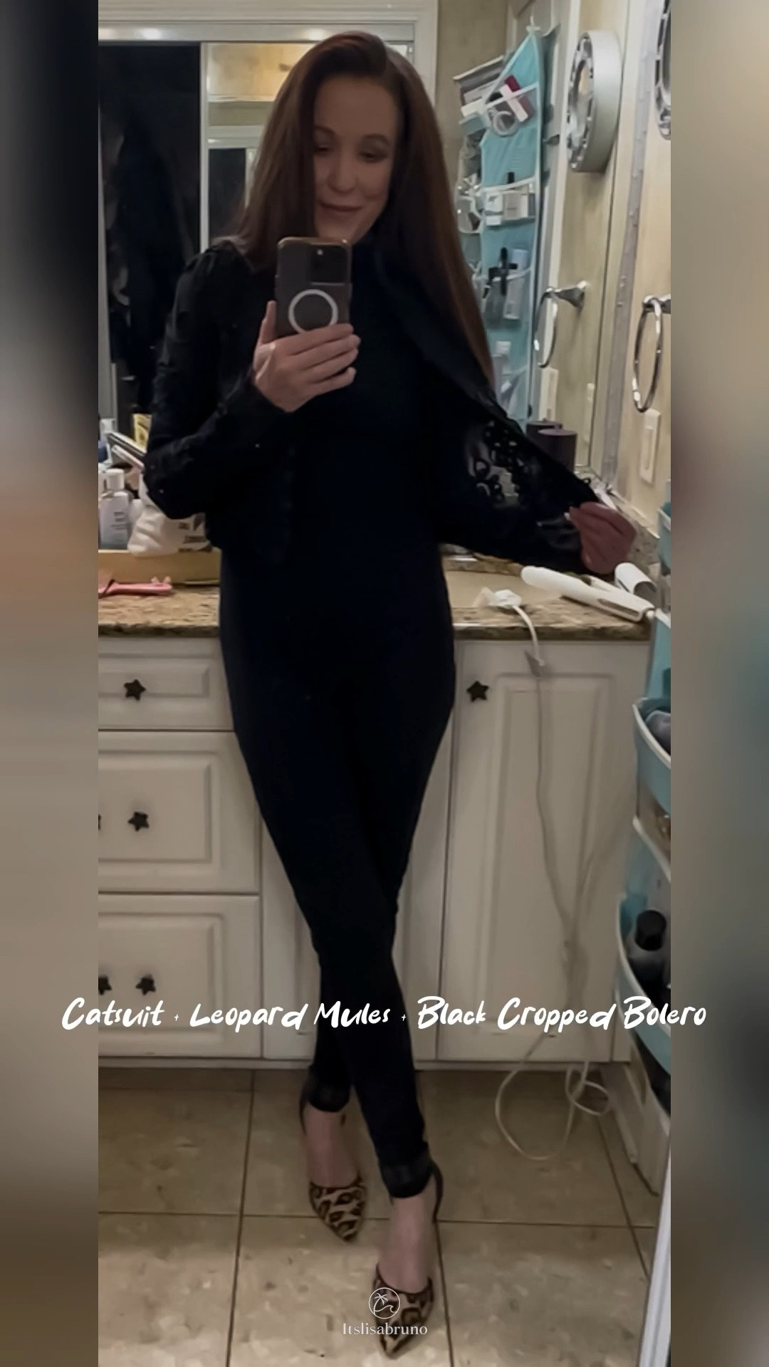 Elevated Catsuit Styling with Leopard Mules 🐆🐾

A classic black catsuit gets a chic update with a textured cropped bolero and bold leopard mules. The mix of clean lines, rich texture, and statement print creates an effortlessly polished look that transitions easily from day to night.

This outfit is all about elevated basics — simple pieces styled with intention to make a big impact. Shop similar leopard shoes, cropped layers, and catsuit essentials to recreate this modern, fashion-forward look.

#ad #CatsuitStyle #LeopardMules #ElevatedBasics #ChicOutfits #DayToNightStyle #LTKStyle #OOTD #FashionInspo #ModernStyle #StyleEdit


#LTKSeasonal #LTKOver40 #LTKootd