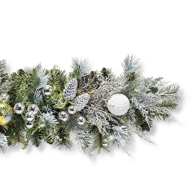 Frosted Nights Indoor Garland | Frontgate | Frontgate