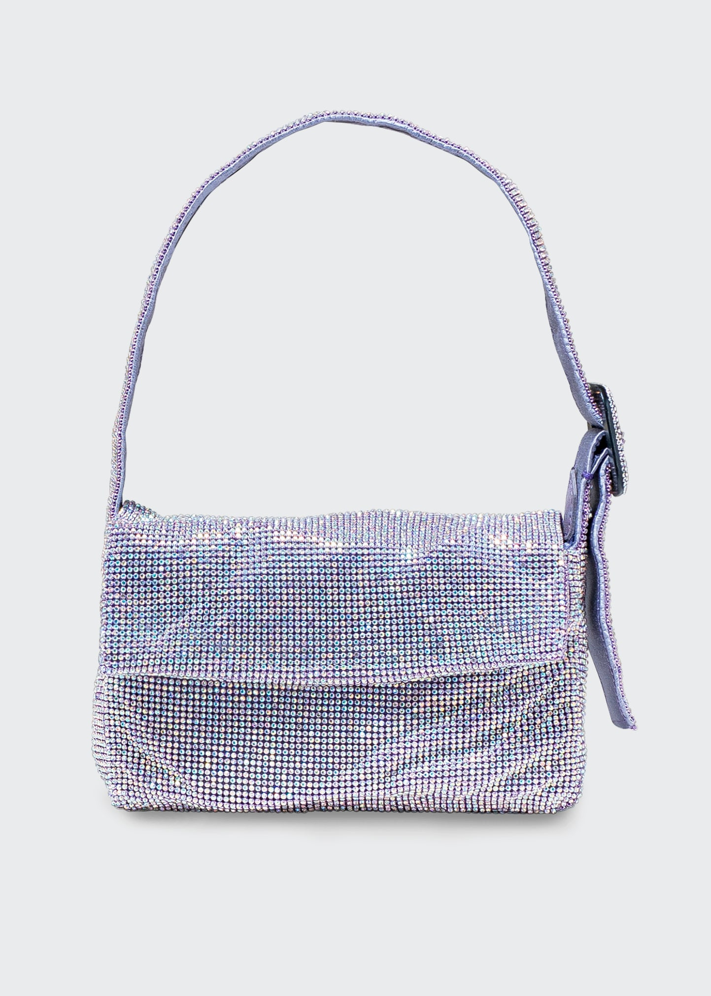Vitti La Mignon Iridescent Rhinestone Shoulder Bag | Bergdorf Goodman