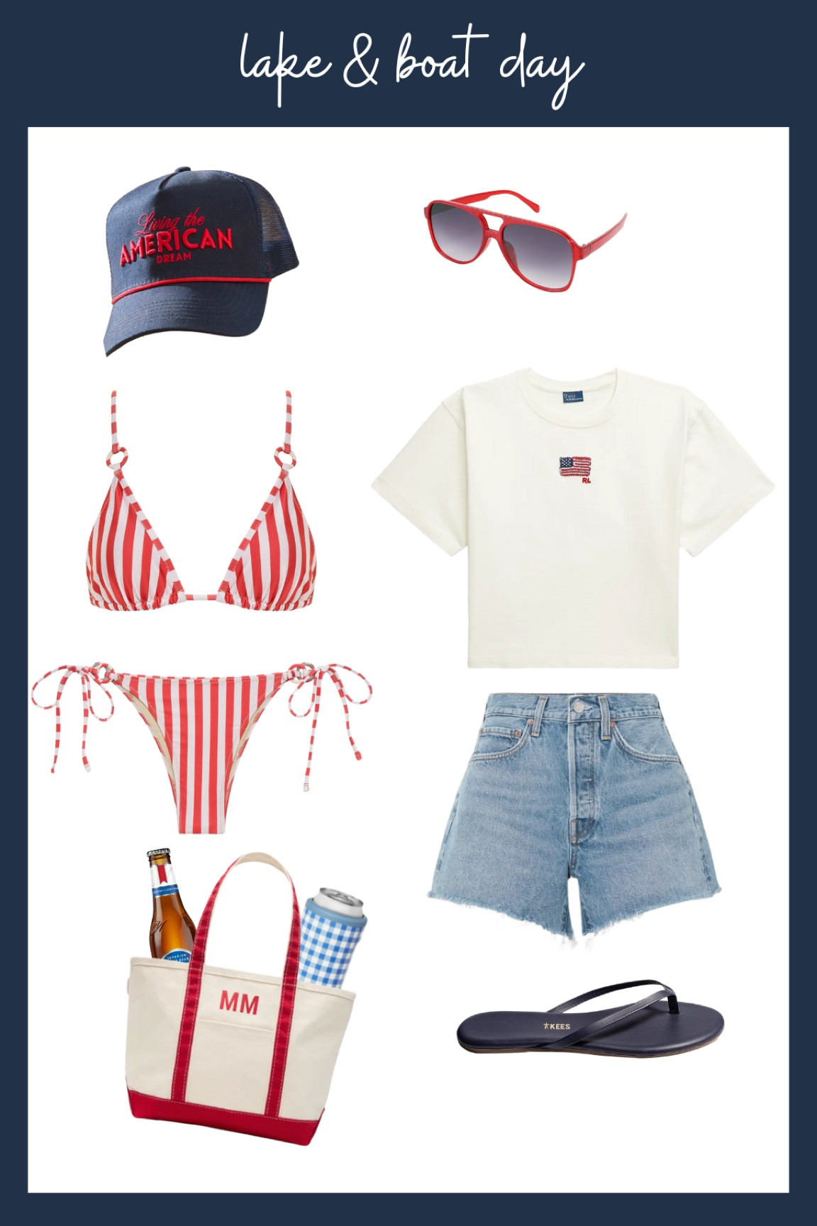 memorial day/4th of july outfit inspo! 

#LTKSeasonal #LTKSwim #LTKStyleTip