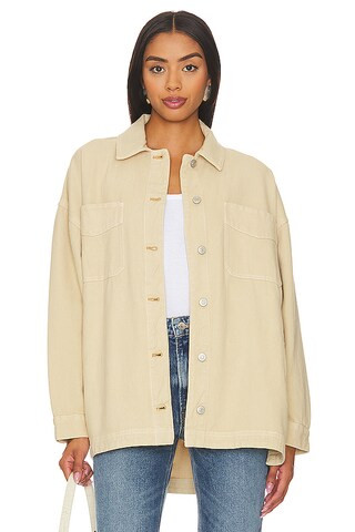 x We The Free Madison City Twill Jacket In Kelly Green | Revolve Clothing (Global)