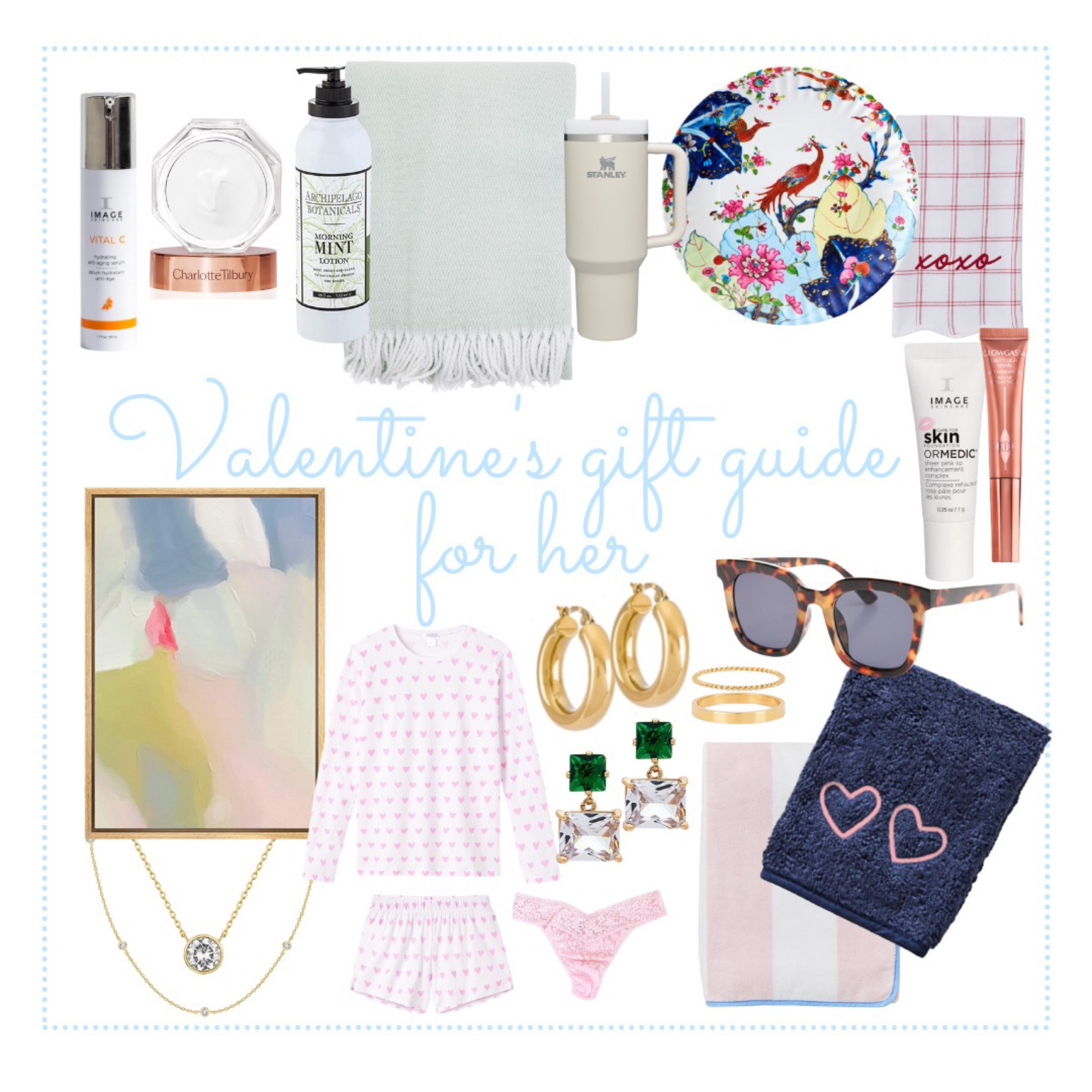 Valentine's Day gift guide for her with so many great gift options for your Valentine or galentine under $100! 

#LTKGiftGuide #LTKunder100 #LTKSeasonal