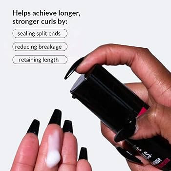 Love Ur Curls - Split End Mender Restorative Leave in Treatment, for Dry, Damaged Hair, Hydration... | Amazon (US)