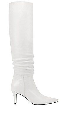 Marc Fisher X Elizabeth Sulcer Ginnie Boot in Chic Cream from Revolve.com | Revolve Clothing (Global)