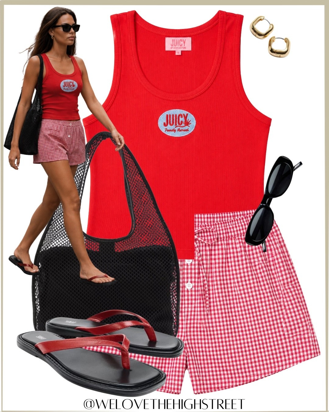 GRAPHIC VEST TOPS