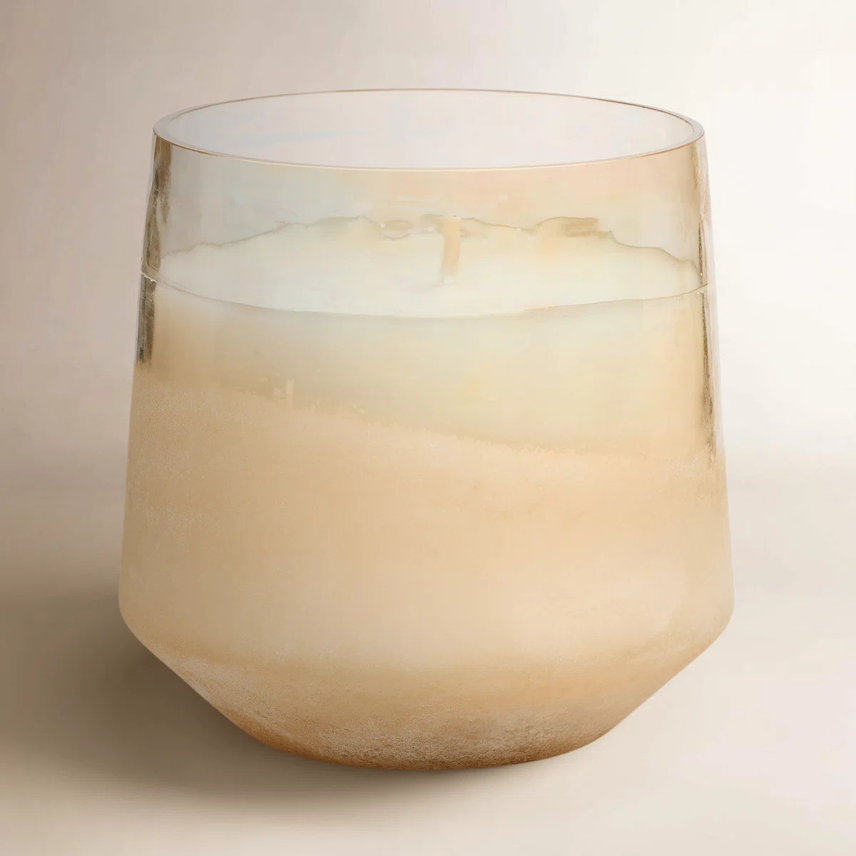 Beautifully Done Baltic Glass Candle, Coconut Milk Mango | Wayfair North America
