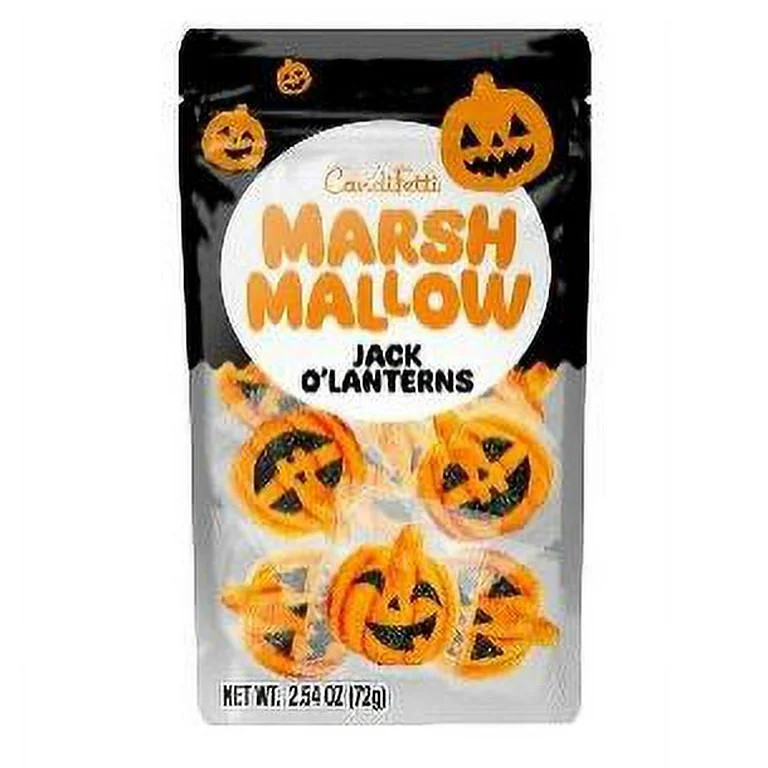 Great Value Halloween Marshmallow Pumpkins, 2.54 oz, Bag | Walmart (US)