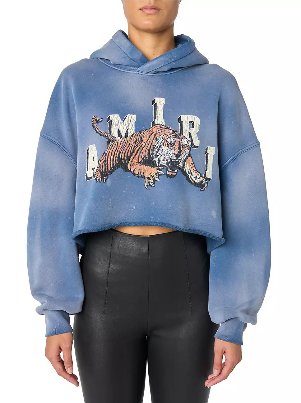 Vintage Tiger Cropped Hoodie | Saks Fifth Avenue