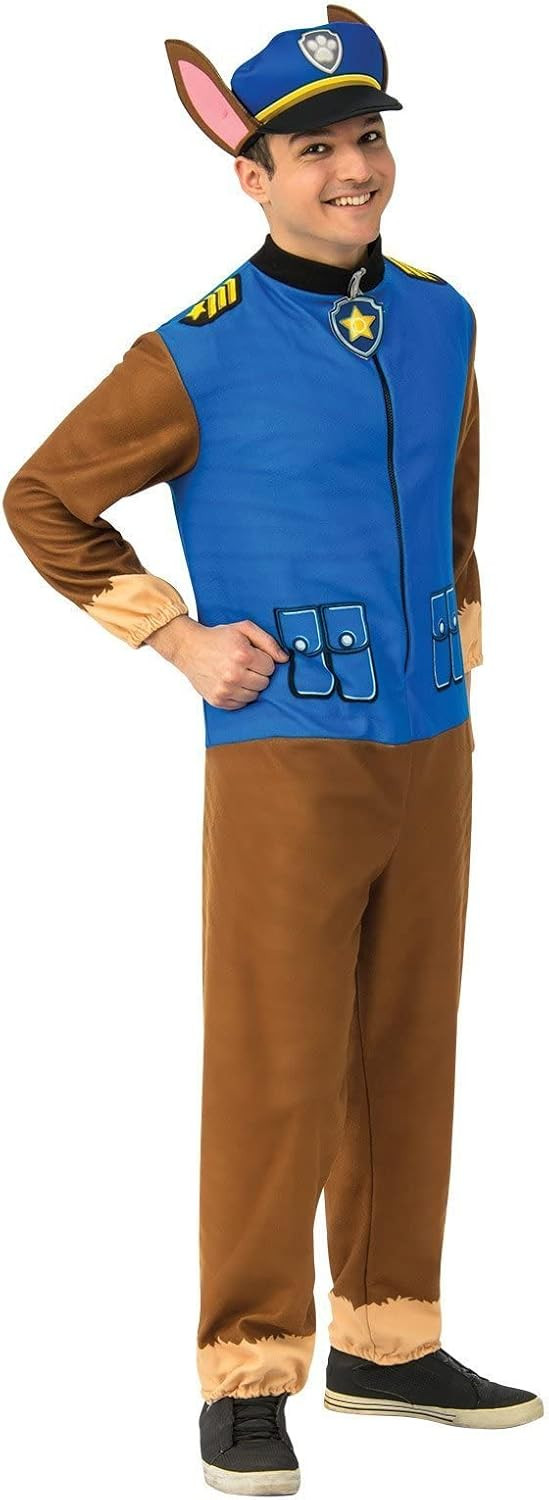 Rubie's Men's Paw Patrol Adult Chase Costume Jumpsuit | Amazon (US)