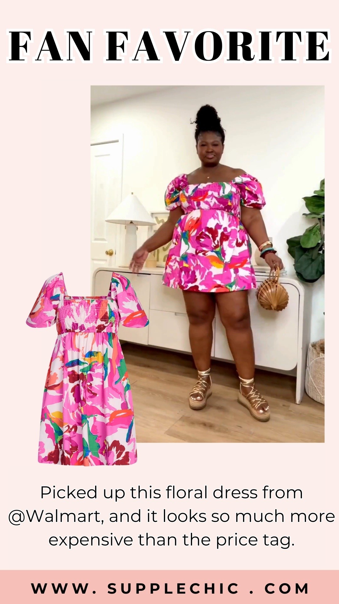 Nothing says summer quite like a bright floral dress. The colors are gorgeous, the fit is comfortable, and it has that effortless throw-on-and-go feel everyone loves. It's the kind of dress you'll reach for every sunny weekend. Perfect if you want a cute outfit without spending a fortune. #SummerFashion #FloralMiniDress #LTKootd #CurvyFashion #DressSeason #AffordableStyle #PinkOutfit #WeekendStyle #StyleInspiration #FashionFinds

#LTKootd #LTKSeasonal #LTKMidsize