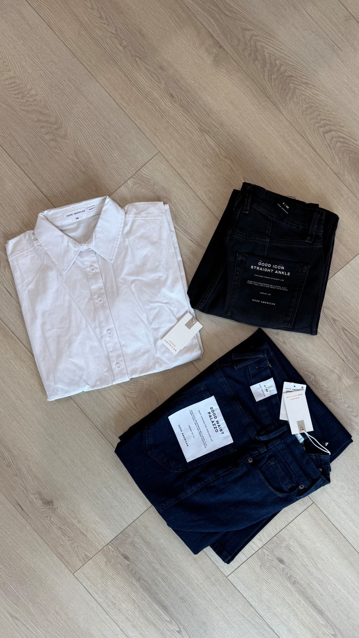 Good American outfit 

#LTKootd #LTKPetite