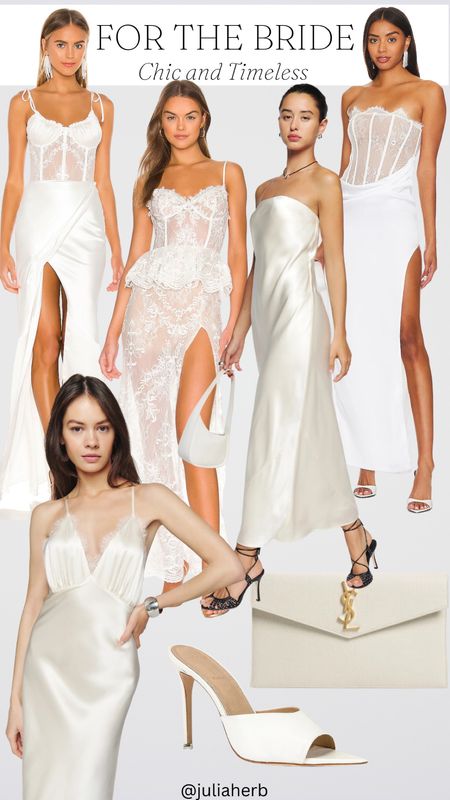 For the bride 👰🏼‍♀️ white dresses for bridal shower, rehearsal dinner, or reception 🤍

#LTKwedding