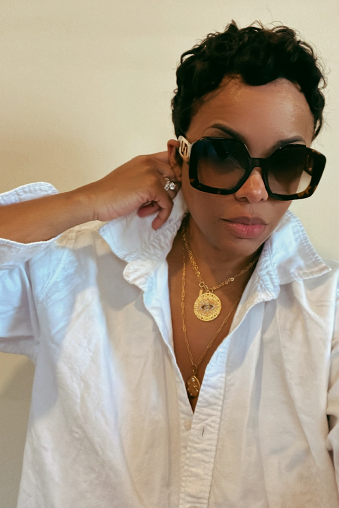 I love gold accessories and white button downs all spring long! My code WSP20 for a jewelry discount! 

#LTKSeasonal