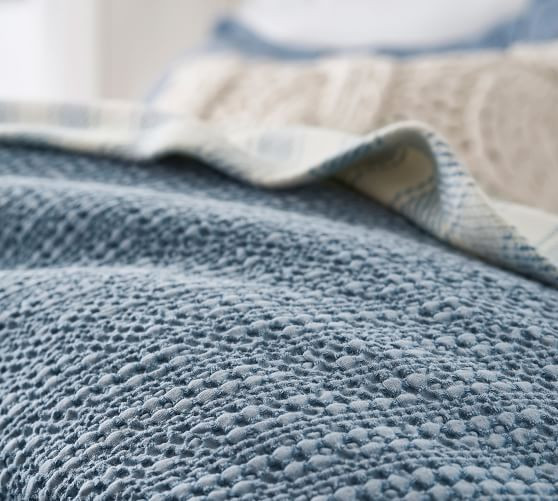 Honeycomb Cotton Duvet Cover | Pottery Barn (US)
