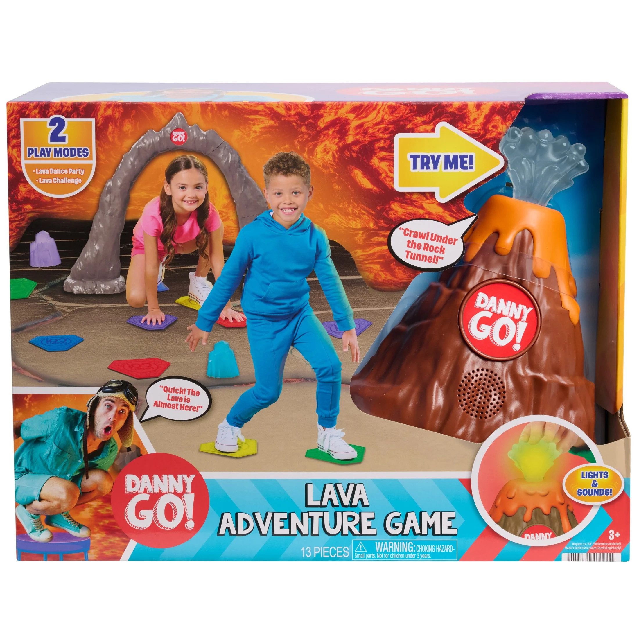 Danny Go! Lava Adventure Game - Action Game for Preschool and Elementary School Kids Inspired by ... | Walmart (US)